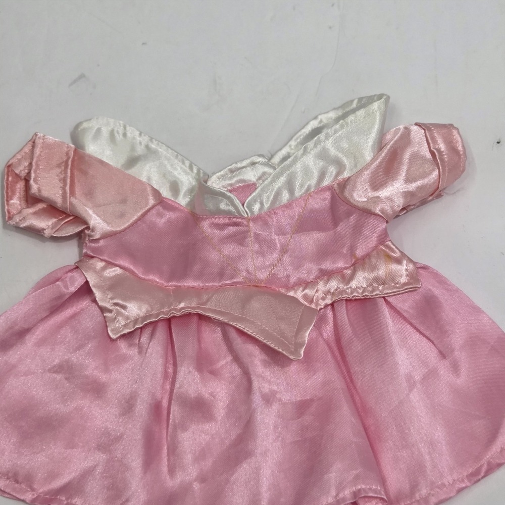 Bear Works Pink Princess Aurora Sleeping Beauty Costume Plush Doll 18"‎